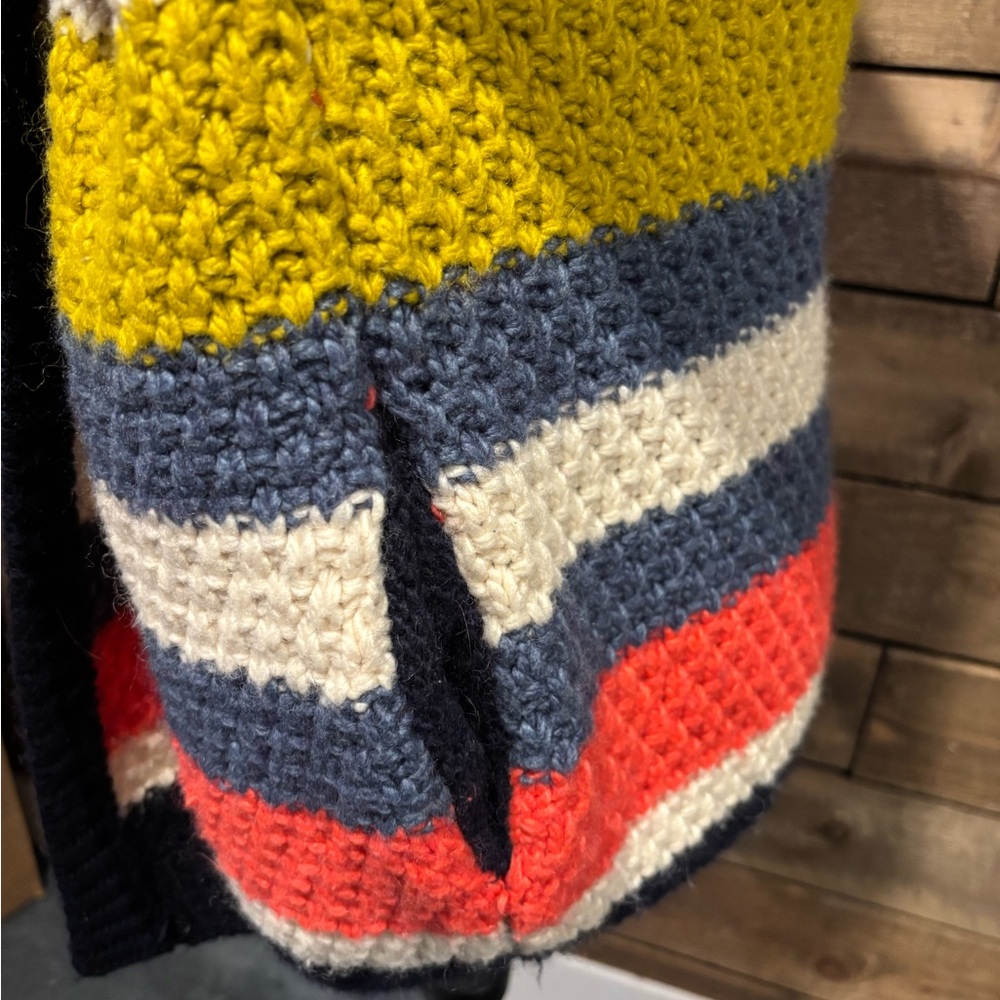 Colorful Striped Knit Cardigan - Picture 3 of 7